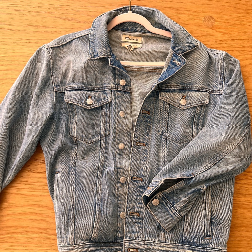 Madewell Light Blue Denim Jacket
